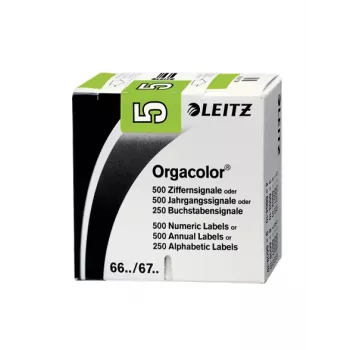Leitz Orgacolor isekleepuv silt Ümarristkülik Roheline