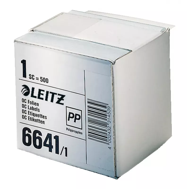 Leitz 66411000 isekleepuv silt Läbipaistev