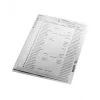 Leitz Kvaliteetkaust A5, 30% tarbimiseelset taaskasutatud plasti, 150 x 210 mm (A5), polüpropüleen (PP), läbipaistev, portree, 160 mm, 220 mm