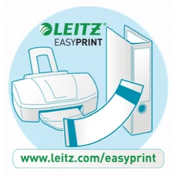 Leitz arvutis prinditavad seljasildid standardsetele kangregistraatoritele