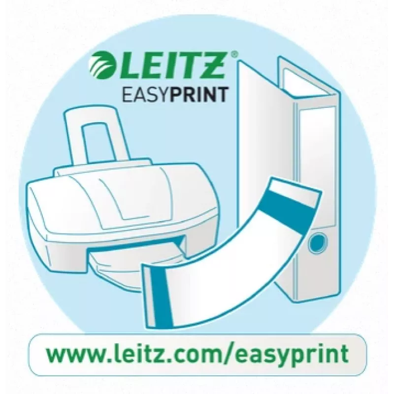 Leitz arvutis prinditavad seljasildid standardsetele kangregistraatoritele