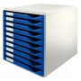 Leitz Blanketivormide komplekt, 10 sahtlit, Plastik, Sinine, Hall, 285 mm, 355 mm, 290 mm