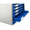 Leitz Blanketivormide komplekt, 10 sahtlit, Plastik, Sinine, Hall, 285 mm, 355 mm, 290 mm