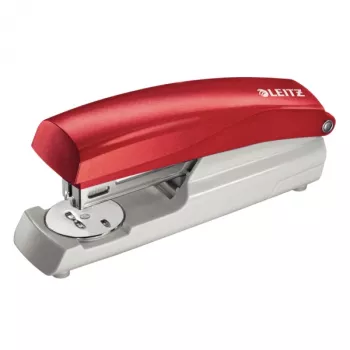 Leitz Stapler 5500, 30 lehte, 30 lehte, Punane, 24/6, 26/6, 3 mm, Ülalt, 140 klambrit