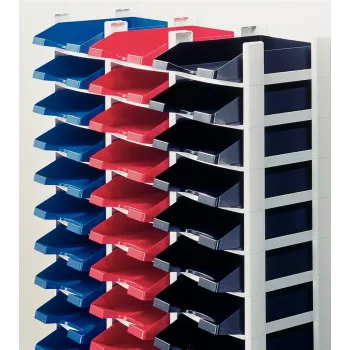 Leitz Letter tray rack Plus 3-trays, plastik, Must, A4, A4, 3 drawer(s), Letter