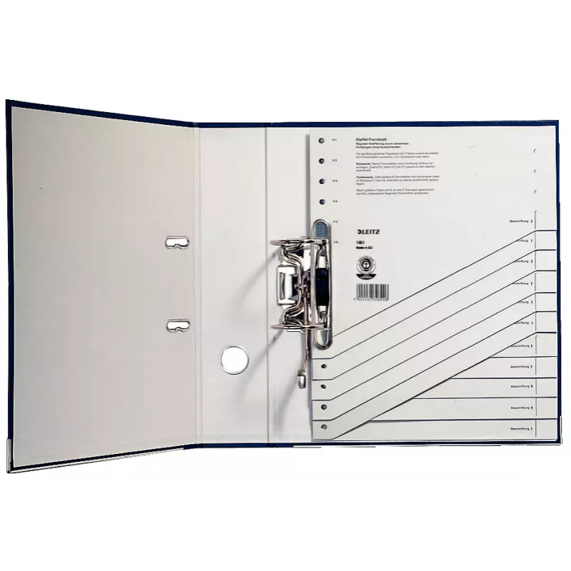 Leitz 16510085 vaheleht tühi vaheleht kartong hall