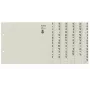 Leitz 13360085 registriindeks Tähestikuline registriindeks Paber Hall