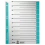 Leitz 16520030 registriindeks Numbriline registriindeks Papp Sinine, hall