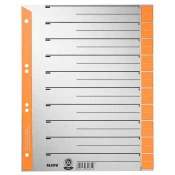 Leitz 16520045 numeratsioonisakid Papp Hall, oranž