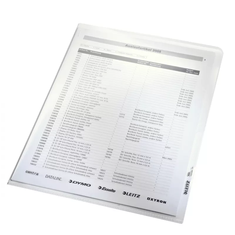 Leitz 40200003 kiletasku 210 x 297 mm (A4) polüpropüleenist (PP)