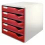 Leitz 52800028 failihoidla kast polüstüreenist Burgundia, Hall