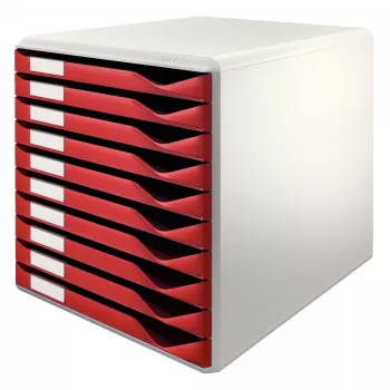 Leitz 52810028 failide hoiukast polüstüreen Burgundia, Hall