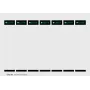 Leitz seljasildid PC-printimiseks LAF 180° jaoks 50 mm, pakk/175, hall, kaust, 25 lehte, kartong, 130 g/m², 3,1 cm