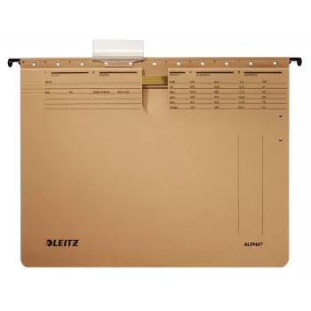 Leitz Alpha riputuskaust Papp, Metall A4 Pruun