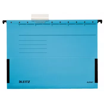Leitz Alpha rippkaust, papp, metall, A4, sinine, 5 tk