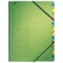Leitz 39120055 kartongist registrivaheleht, roheline