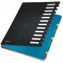 Leitz 59120095 registriindeks Must