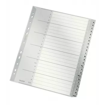 Leitz 12610085 vaheleht Numbriline vaheleht Polüpropüleen (PP) Hall