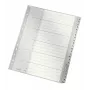Leitz 12610085 vaheleht Numbriline vaheleht Polüpropüleen (PP) Hall