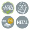 Leitz NeXXt klammerdaja, 30 lehte, valge, P3, metall, plast, 80 g/m², pealtlaadimine