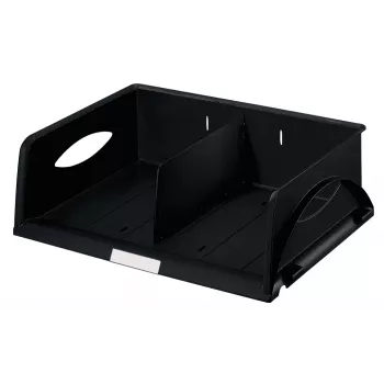 Leitz Tray Sorty Landscape Standard, plastist, must, A4, 405 mm, 300 mm, 125 mm