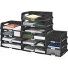 Leitz Tray Sorty Landscape Standard, plastist, must, A4, 405 mm, 300 mm, 125 mm