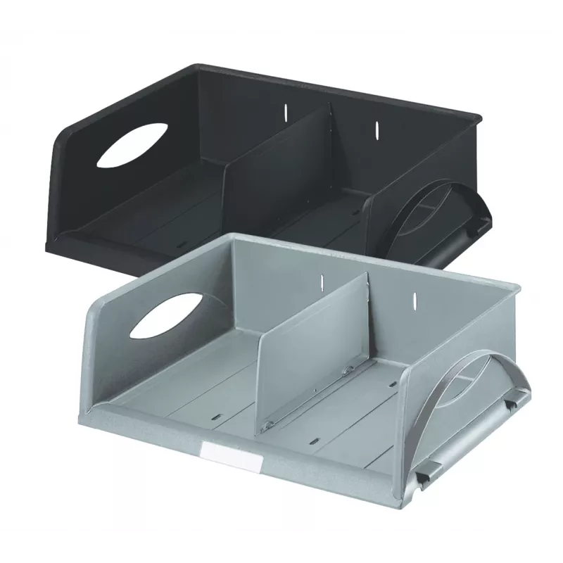 Leitz Sorty salv horisontaalpaigutusega A4 Maxi, hall, 405 mm, 300 mm, 125 mm, 500 g, 1 tk