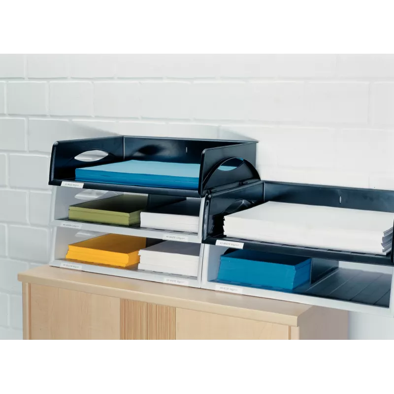 Leitz Tray Sorty Jumbo, plastist, must, A3, 490 mm, 385 mm, 125 mm