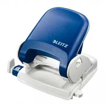 Leitz Hole Punch 5005 NeXXt, 2-auguline 25 lehte, 25 lehte, sinine, plastik, 8 cm, 5.5 mm, A4