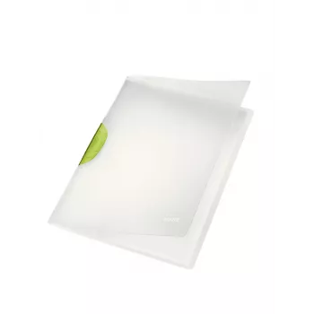 Esselte ColorClip Magic raportikaas Polüpropüleen (PP) Tumeroheline, Läbipaistev