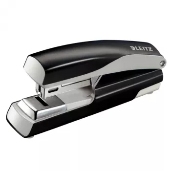Leitz NeXXt klammerdaja 5505, 30 lehte lame Clinch Metal, 30 lehte, must, hõbedane, lameklamberdus, 26/6, metall, plast, 80 g/m²