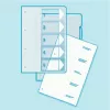 Leitz PC-ga prinditav register, PP, eriti lai, numbritega sakkidega register, Polüpropüleen (PP), Sinine, Roheline, Oranž, Punane, Kollane, 245 mm, 2 mm, 305 mm