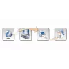 Leitz PC-ga prinditav register, PP, eriti lai, numbritega sakkidega register, Polüpropüleen (PP), Sinine, Roheline, Oranž, Punane, Kollane, 245 mm, 2 mm, 305 mm
