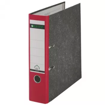 Leitz LEITZ Standard Lever Arch File A4 80mm, with Slots, Cardboard (RC), Spine Width 80mm (1080-50-25)
