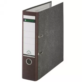 Leitz plastik Lever Arch File A4 80mm 180° ring binder Brown