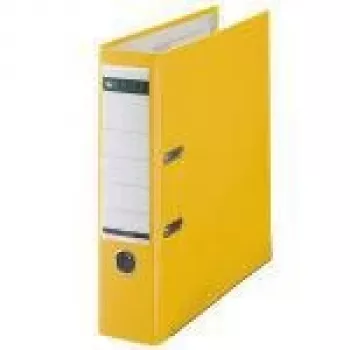 Leitz plastik Lever Arch File A4 80mm 180° kollane kiirköitja