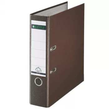 Leitz plastik Lever Arch File A4 80mm 180° ring binder Pruun