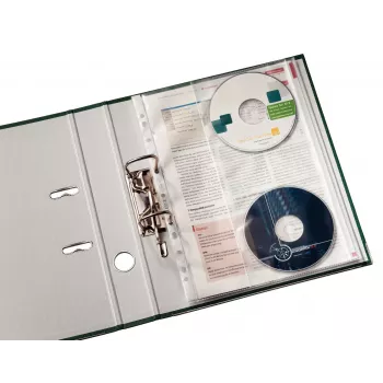 Leitz Premium CD-tasku A4, 30% tarbimiseelset taaskasutatud plasti