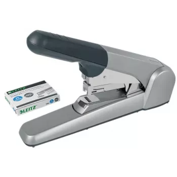 Leitz Heavy Duty lame Clinch Klammerdaja, 60 lehte, Hall, Helehall, Standardne klambrisulgus, 25/10, 6 cm, 110 klambrit