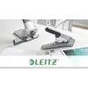 Leitz Heavy Duty lame Clinch Klammerdaja, 60 lehte, Hall, Helehall, Standardne klambrisulgus, 25/10, 6 cm, 110 klambrit