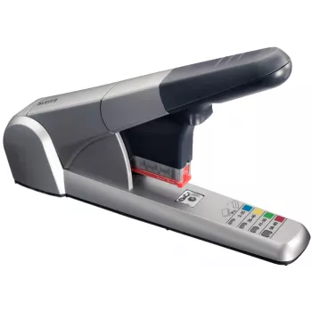 Leitz Heavy Duty Klammerdaja, 80 lehte, hõbedane, Leitz 5591, 5592, 5593, 5594, Metall, Plast, 4.3 cm, 1 kg