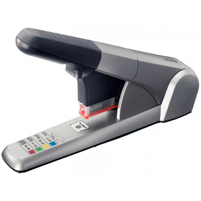 Leitz Heavy Duty Klammerdaja, 80 lehte, hõbedane, Leitz 5591, 5592, 5593, 5594, Metall, Plast, 4.3 cm, 1 kg