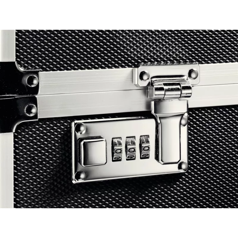 Leitz Mobile Filing Case Lockable A4, must, kroom, plastik, numbrikombinatsioonlukk, 15 L, 366 mm, 165 mm