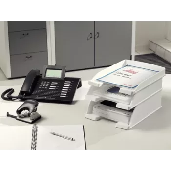 Leitz Letter tray Plus Jumbo, plastist, valge, A4, 255 x 103 x 357 mm, 340 g, 1 tk