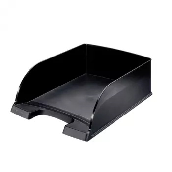 Leitz kirjaalus Plus Jumbo, plastik, must, A4, ümbrik, kiri, märge, paber, 242 x 330 x 95 mm, 255 x 357 x 103 mm