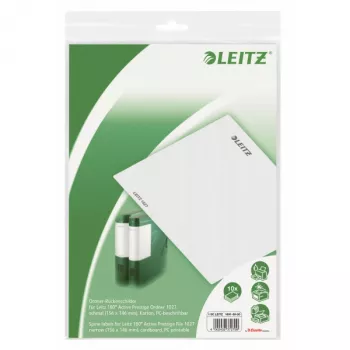 Leitz Spine Label PC Printable for LAF Active 60 mm, Kott/20 tk