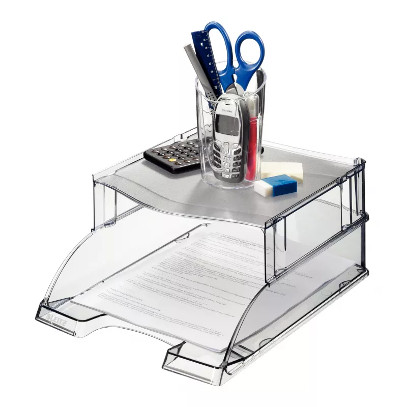 Leitz kirjaaluse tõstuk Plus Universal, Plast, Hall, Läbipaistev, 254 mm, 265 mm, 70 mm, 200 g