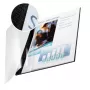 Leitz impressBIND kaaned Soft 10,5 mm, A4, papp, polüetüleentereftalaat (PET), must, läbipaistev, 105 lehte, 1,05 cm, 214 mm