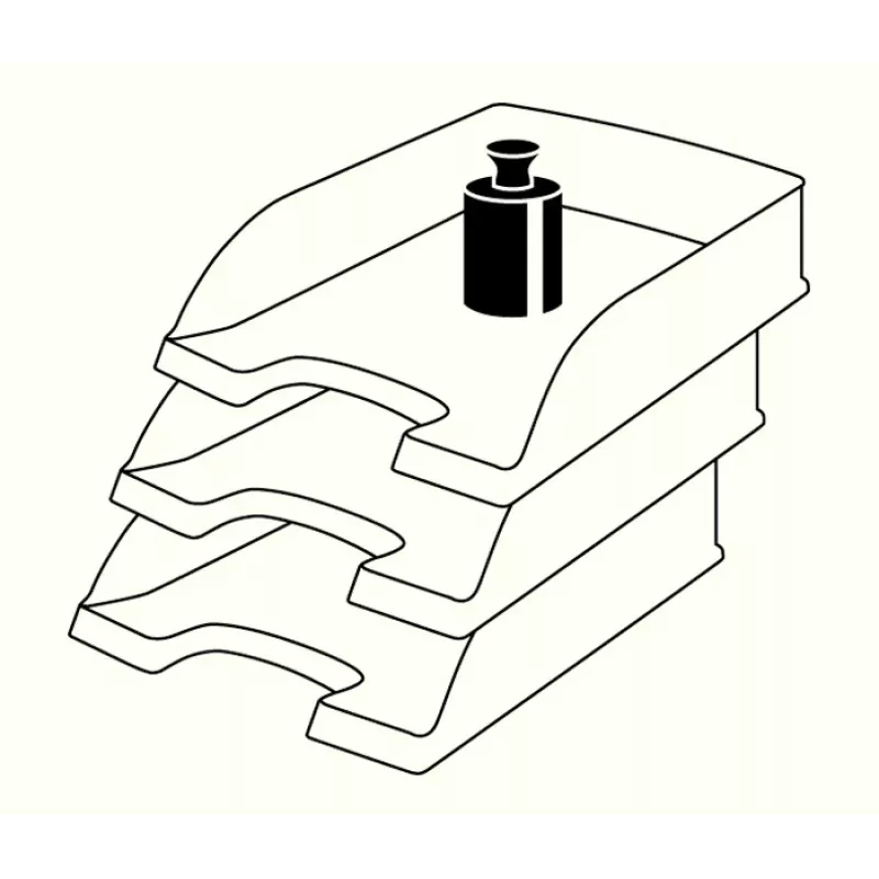 Leitz kirjaalus Plus, plastik, must, A4, 242 x 330 x 60 mm, 255 mm, 357 mm