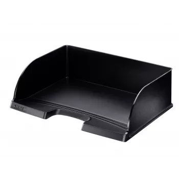 Leitz kirjaalus Plus horisontaal Jumbo, plastikust, must, ümbrik, kiri, märge, paber, 350 x 103 x 273 mm, 363 x 273 x 103 mm, 400 g